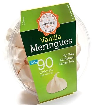 Vanilla Meringues 4 oz Fat Free